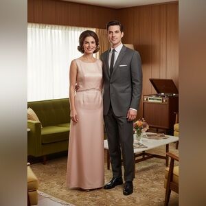 STUNNING vintage 60s gown